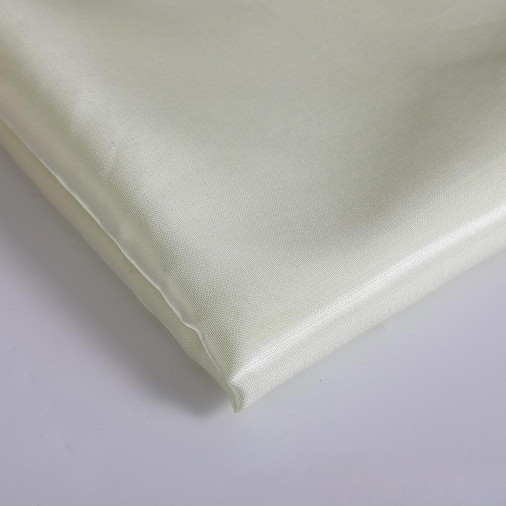 Water Gloss Satin High-brightness Liquid Cloth Silk Satin Reflective Fabric Wedding Dress Designer Clothing Fabric