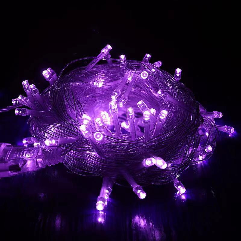 LED Outdoor Christmas Tree Decoration String Lights - Colorful Starry Sky Wedding Luminous Lights Strip