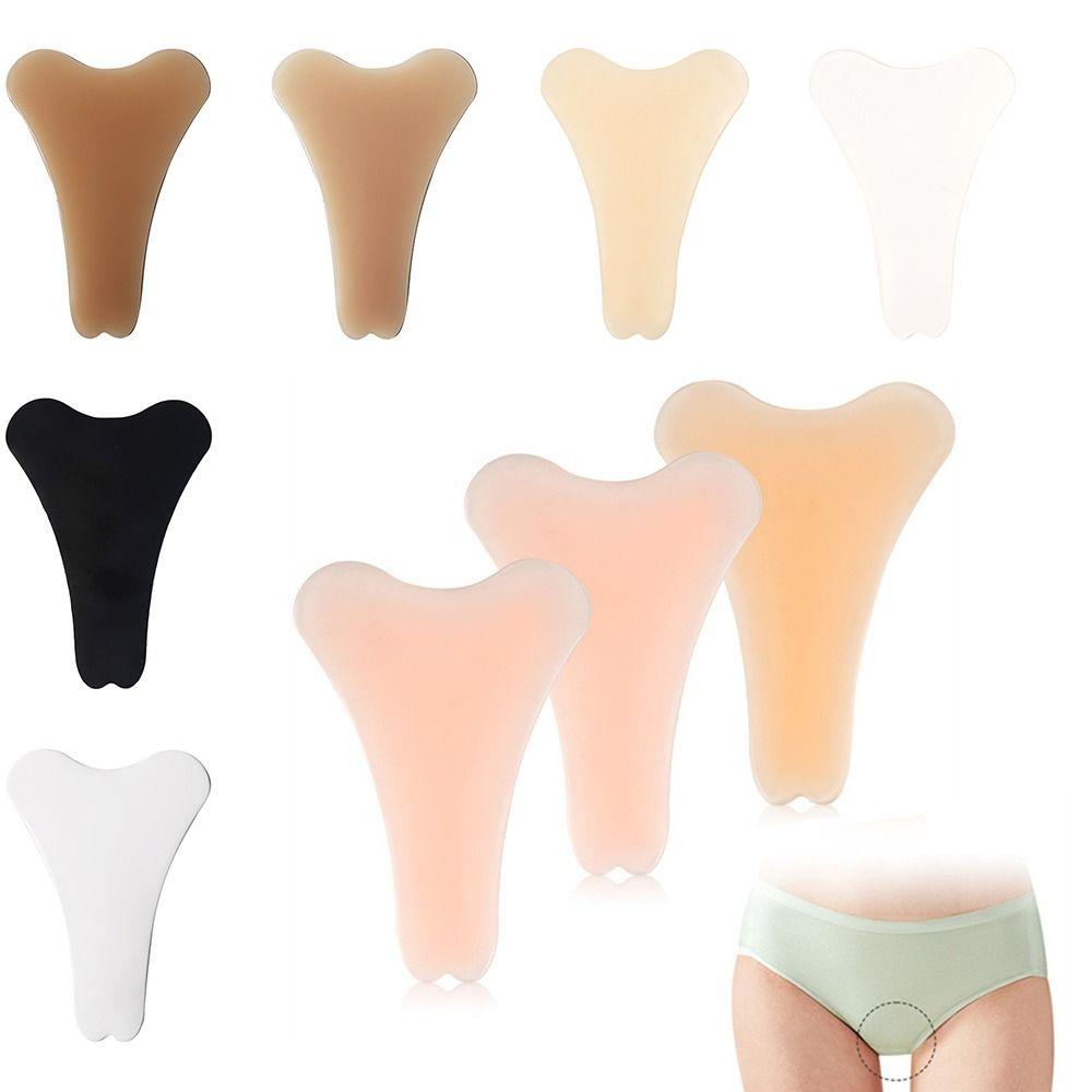 Y-shape Camel Toe Concealer PU Camel Toe Cover Pad Traceless Anti Cameltoe Mat  Women