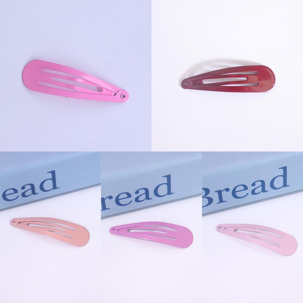 10er Set Kinder Haarspangen Metall Druckknöpfe Haarnadeln Langlebige Haaraccessoires für den täglichen Gebrauch, Schule und Freizeit