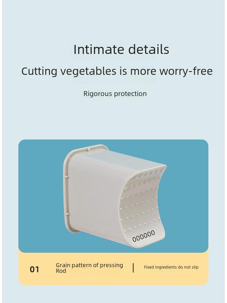 Elektrischer Multifunktions-Gemüseschneider und -reibe