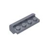 Non-Toxic Moc 10Pcs 6081 Slope Curved Building Blocks 2X4X1 1/3 With 4 Recessted Studs Bricks Educational Toys Children Birthday Kid Gift