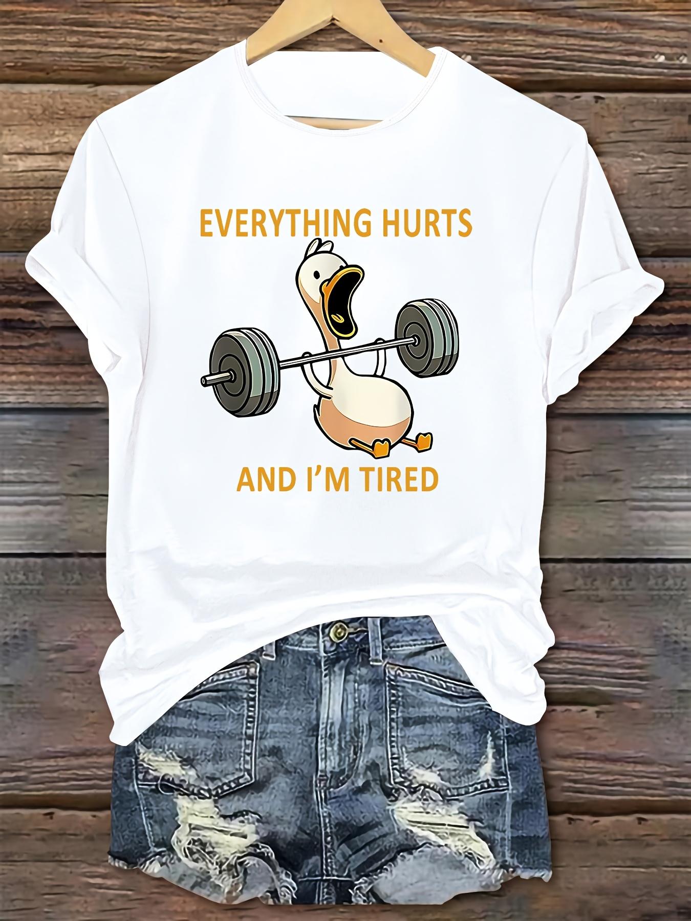 

Duck Cotton TShirt Vintage Casual Mens Fitness Muscle White Funny Humor Cool Streetwear Graphic Tee - Men s Summer Cotton Gra... 5XL різнокольоровий