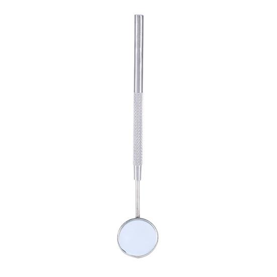 Stainless Steel Dental Mouth Mirror Teeth Cleaning Inspection Magnifying Tool