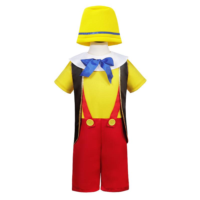 Special Offer: Pinocchio Long-Nose Costume for Kids - Children's Day & Halloween Party Wear