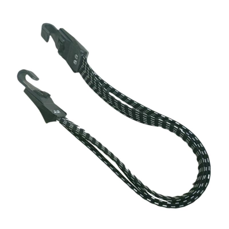 4 szt. Rowery Rowerowe liny bungee 3 w 1 Pasek Lina Elastyczna z dwoma plastikowymi kapturami Pasek mocujący rowery 70 cm/27,55''