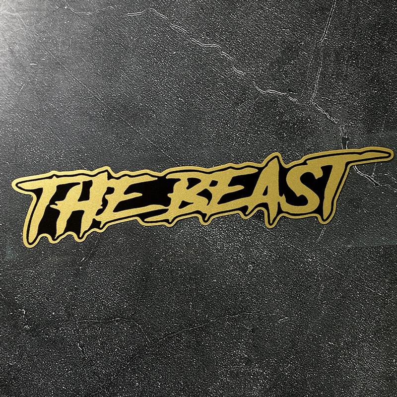 

Голографический Карбон Серебристый Карбоновое Волокно ЗВЕРЬ Наклейки на Мотоциклетный Шлем Водонепроницаемые Сделай Сам Виниловые Наклейки на Топливный Бак Мотоцикла 18x3.55cm