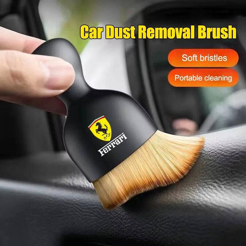 Car Interior Cleaning Soft Brush Tools Dust Remover For Ferrari 296 GTB GTS Roma Purosangue 812 Competizione SF90 F8 Tributo ZX0