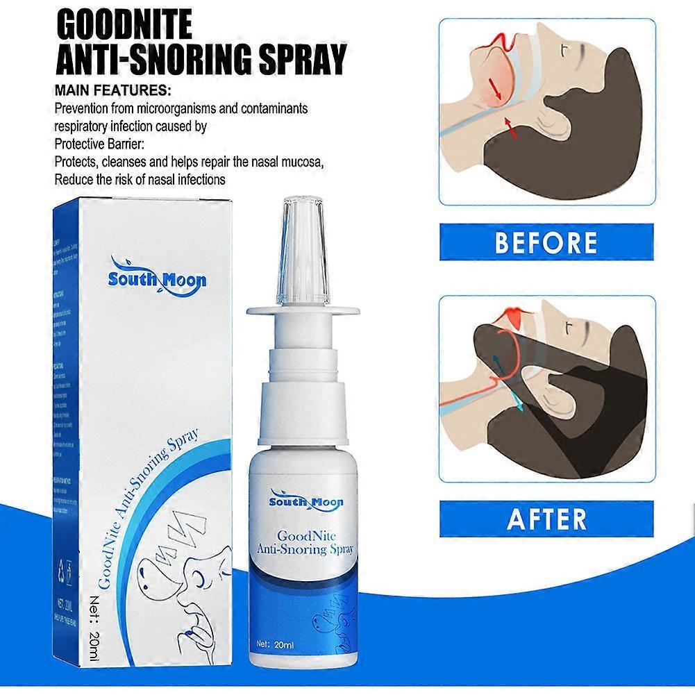 3 Pezzi Spray Nasale Anti Russamento Rende la Cavità Nasale Più Libera Migliora la Qualità del Sonno Congestione Nasale Più Facile Respirazione Migliore -aqwg