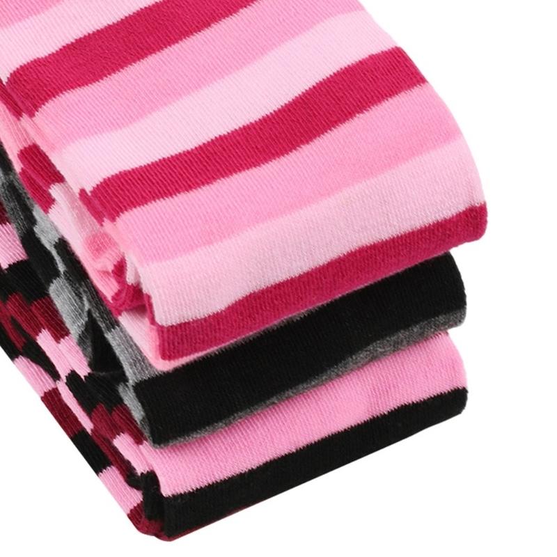 Unisex Kontrastfarbene Gestreifte Kniestrümpfe Weiche und Atmungsaktive Lange Schlauchstrümpfe Kostümstrumpfhosen