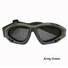 Outdoor Augenschutz Bequeme Airsoft Schutzbrille Goggles Anti-Beschlag Mit Metallgitter/PC-Linse Für Paintball Jagd