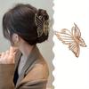 1pc Hollow Butterfly Claw Clip Metal Claw Clips Vintage Shark Clip For Ponytail Holder Elegant Jaw Clip Women Female Hair Clips
