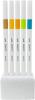 Mitsubishi Pencil EMOTT 5 Water-Based Pen, Colors, No. 6, PEMSY5C.NO6