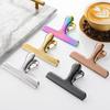 1PC Stainless Steel Sealing Clip Mini Size Dust-proof Binder Clip Snack Sealing Leak-Proof Vacuum Fresh-keeping Clip