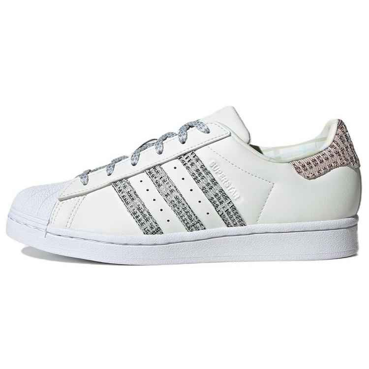 

Adidas Superstar Shoes Plaid White Women s GX2180 35⅔