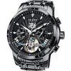 Men's Automatic Hand-Winding Mechanical Watch Waterproof Luminous Business Stainless Steel Fashion Watch