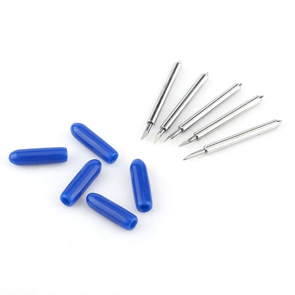 15pcs High Hardness Plotter Vinyl Cutter Blade Cutting Tool 30 45 60 Degree