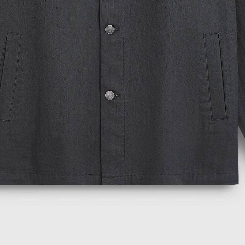 Gap Men's Herringbone Contrast Collar Jacket