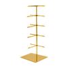 Compact Stainless Steel Eyeglass Display Rack Countertop