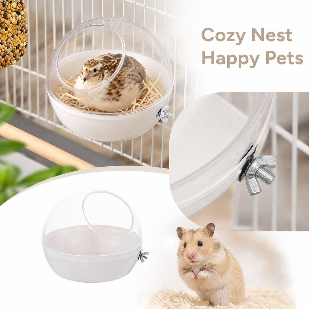 Hanging Pet for Birds, Parrots, Hamsters and Quails