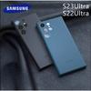 Suitable for Samsung S23ultra Mobile Phone Case Leather S22ULTRA Protective Case S23 Leather Case