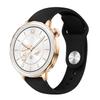 Monochrome Silicone Watch Strap for Huawei GT4/GT5 & OPPO Watch X2 Mini with Buckle
