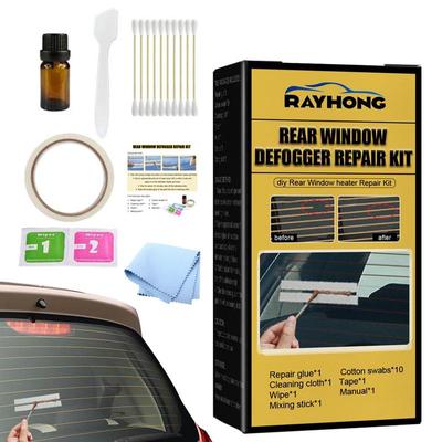 Kit de Reparare Defogger Geam Spate Mașină Reparare Rapidă Zgâriat Spart Linii Încălzire Dezghețare Accesorii Profesionale Îngrijire Auto