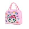 New 3D Children's Lunch Box Bag Cartoon Thickened Thermal Insulation Bag Aluminum Foil Cool Storage Fresh Storage Bag For Kids