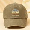 A VINTAGE  Printed Baseball Cap Unisex and Fashionable for All Occasions This Classic Vintagewashed Outdoor Lightweight C
