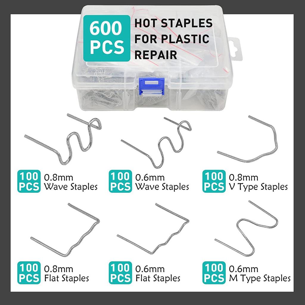 Car Bumper Repair Nails Set - 3000PCS for Welding and Shaping