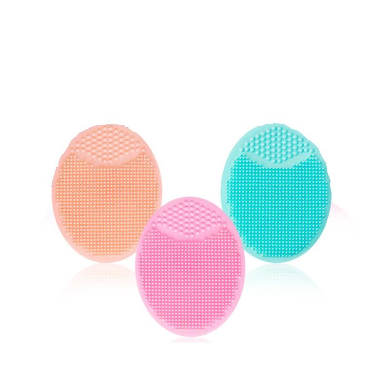 3шт силиконовый овал щетки для умывания лица чистка лица мини массажер водонепроницаемый инструмент для очистки лица с мягкими глубокими порами