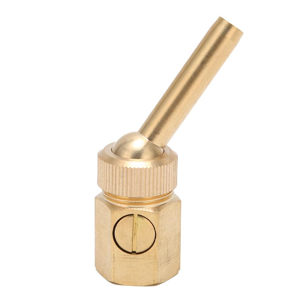 Gold Landscape Nozzle Brass Pond Sprinkler Durable Fountain Direction Jet  Landscape Design