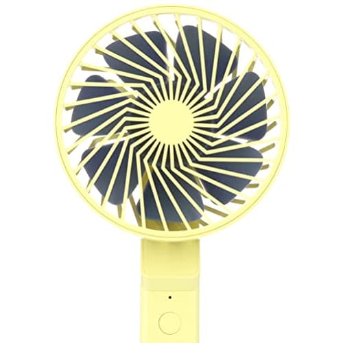 Iris Ohyama Portable Fan Handy Fan Rechargeable JHF-01-Y Lemon