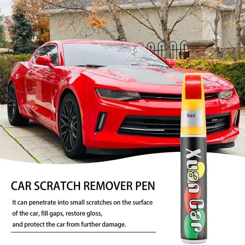 Anti-Scratch Auto Car Paint Pen 8 Colors Automobile Car Touch-up Paint Brush Portable Auto Colored Care Repair Tool