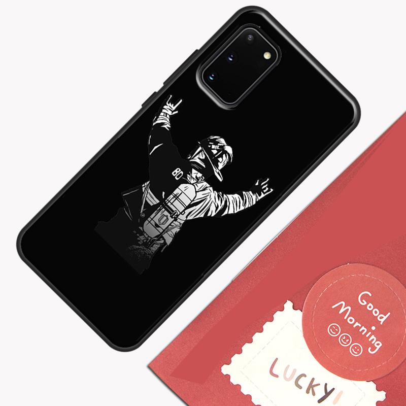 Firefighter Heroes Fireman Case For Samsung Galaxy S22 S21 S23 Ultra Note 20 S8 S9 S10 Note 10 Plus S20 FE Back Cover