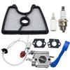 Carburetor Tune Up Fuel Filter Kit For Husqvarna 125B 125BVX 125BX Leaf Blower Grass Trimmer Lawn Mower Engine Parts