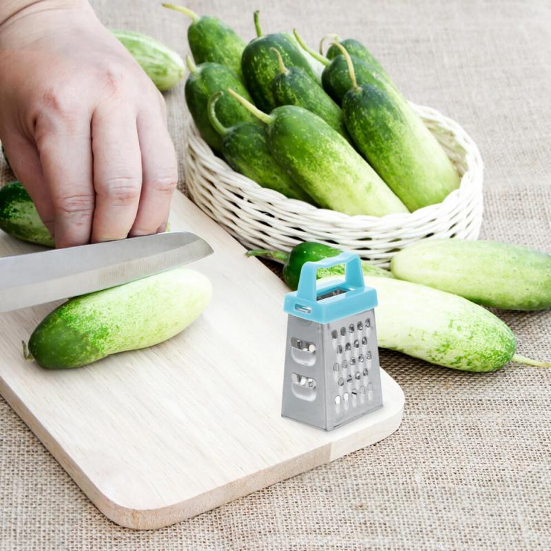 Tools For Grating Ginger Mini Box Plastic Slice 6pcs