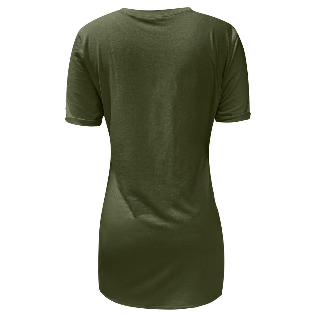 Women's Spring Summer Waist, V-neck, Short-sleeved Sexy Strap Dress
