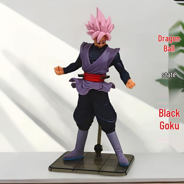 

Dragon Ball Z Black Goku Action Figure - Gogeta Vegito Saiyan Collectible Ornament 18 cm