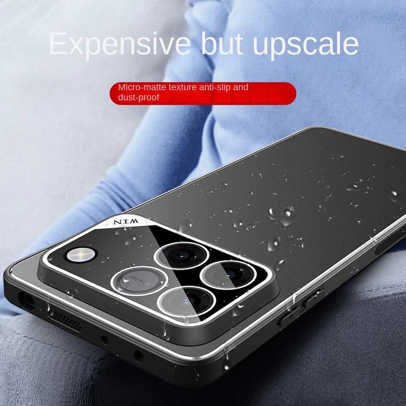 Micro-frosted Back Panel Camera-raising Protective Case For Honor Win Honor Win RT Honor 500 Pro Honor500 Slim Back Cover