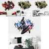 Vibrant 3d Superhero Avengers Wall Stickers Kids Cartoon Room Decor Removable Pvc Wallpaper