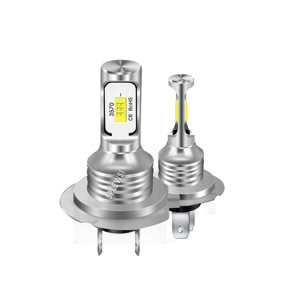 LED Headlight Low Bulb White  perfect beam pattern replicate the factory halogen For Nissan Qashqai J10 2006 2007 2008 2009-2013