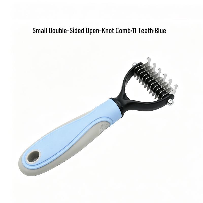 Pet Deshedding & Grooming Comb for Cats and Dogs