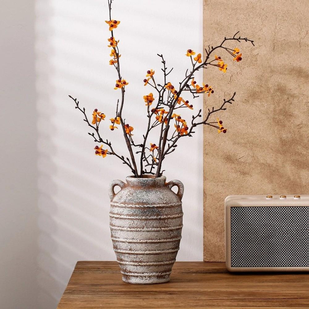 Modern Antique Ceramic Vase Artistic Hydroponic Vase Plant Pot Ornament Home Decor