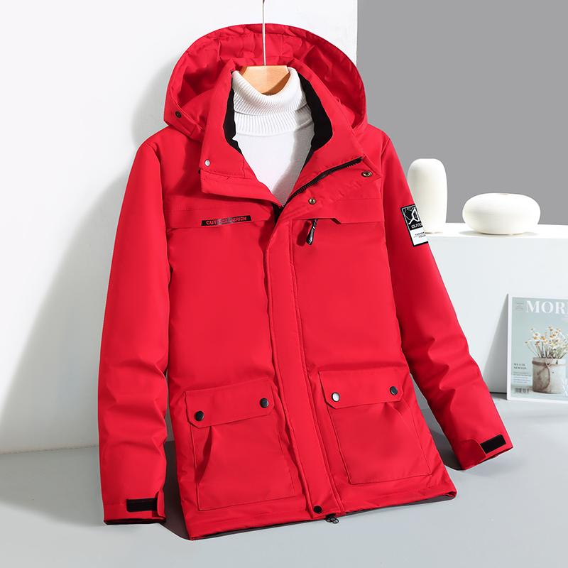 Real Fur Collar Winter White Duck Down Coats for Men Prakas Hooded Thick Warm Down Jackets Man Outerwears