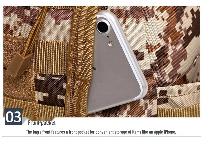 Camouflage Waterproof Outdoor Hiking & Camping Tactical Backpack