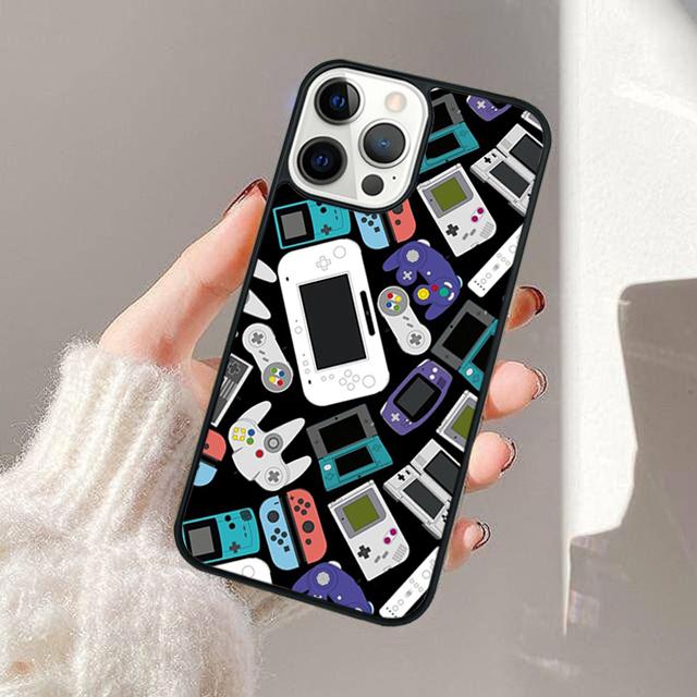 Game Controller Phone Case For iPhone 17 Air 14 15 16 16e 13 12 Max Cover For Apple iPhone 17 Air 11 Pro Max Plus Coque