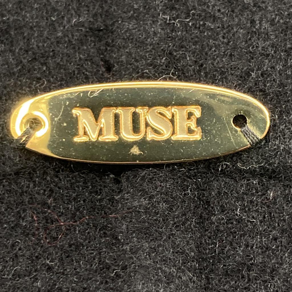 MUSE Black wool 98 Victorian poncho tops Not written blackUsed