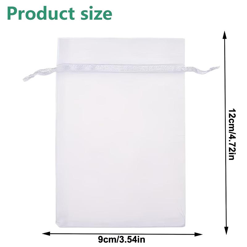 20Pcs Lavender Pattern Drawstring Mesh Bags Dried Flower Herbs Spices Storage Bag Odor-Eliminating Breathable Fragrance Pouches
