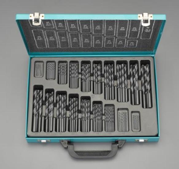 

ESCO Drill Set pieces EA824CL (HSS) 1.0-10.0mm/170